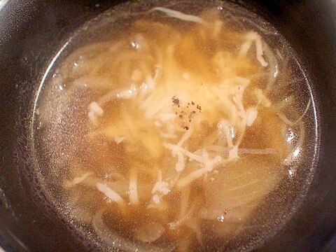 【超簡単】優しい味のオニオンスープ
